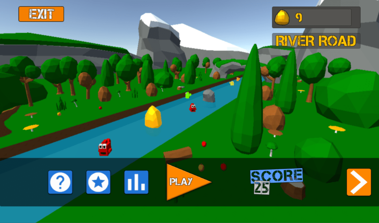 River Road - Mobile game